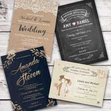 50 x Wedding Invitations