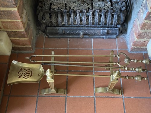 Antique vintage heavy brass - vintage,