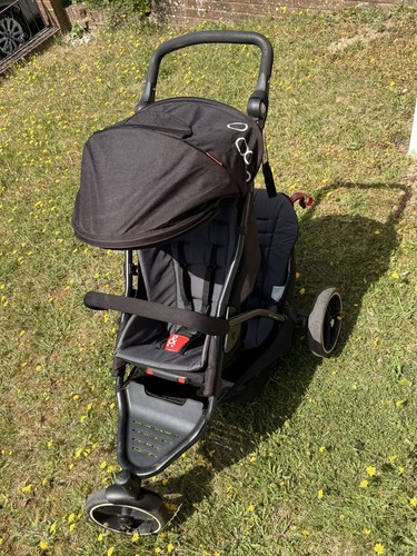 Phil teds dot double pram - phil,