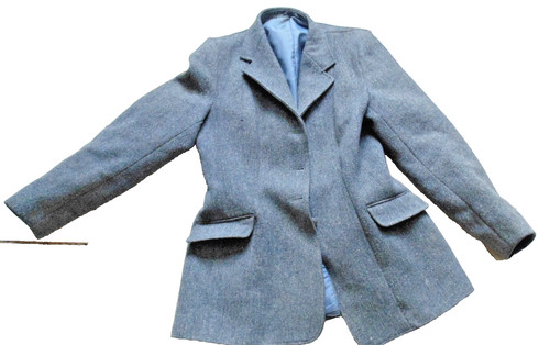 Tweed hacking jacket size - tweed,