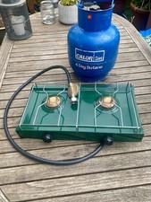 Coleman Camping Stove & Butane C alor Gas Bottle