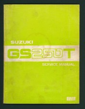 Suzuki GS250T DOHC Twin (80-84) Factory Shop Manual Repair Book GS 250 T EM93