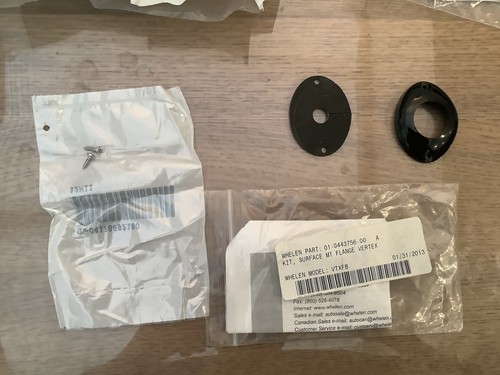Whelen vertex mounting - vertex, flange