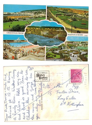 Vintage postcard multi view - vintage, multi-view