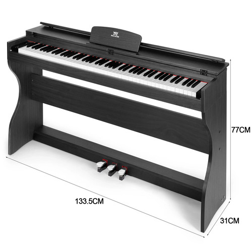 Mustar digital piano semi - mustar,