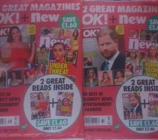 2 Packs of OK Magazine and New