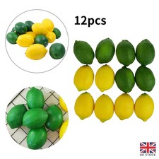 12Pcs/Kit Limes Lemon Lifelike