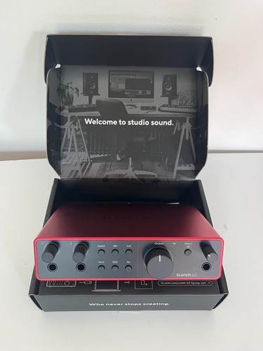 Focusrite scarlett 2i2 4th gen