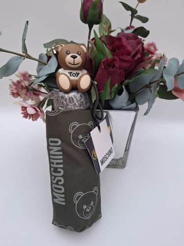 Moschino green teddy bear logo - teddy,