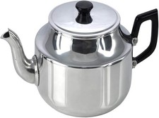 Traditional Aluminium Teapot, 1.0 Litre / 6 Cup Capacity