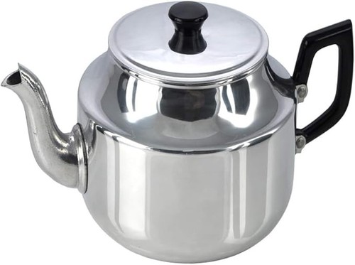 Traditional aluminium teapot - traditional,