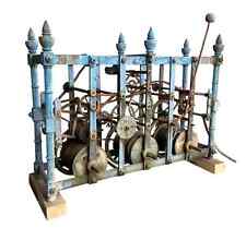A Large Reclaimed Fred White Turret Clock with Tune Barrel - Clock Movement