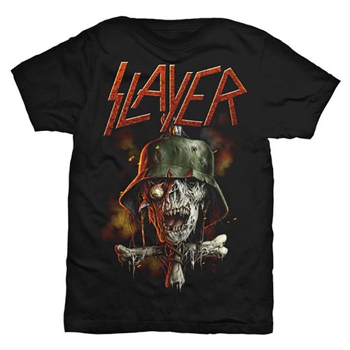 Slayer shirt soldier cross - t-shirt,