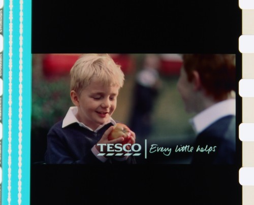 Tesco apples 35mm film advert - apples,