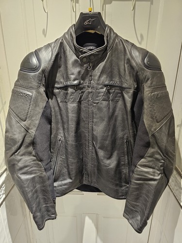 Dainese fighter black - black, leather