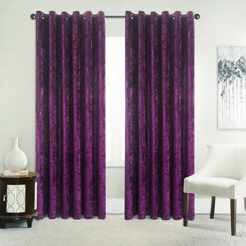 Luxury crushed velvet window - ,