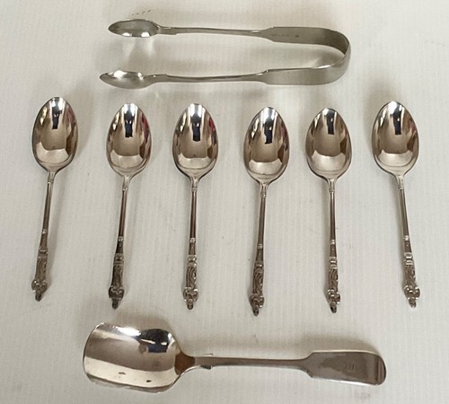 Antique silver plated kings - plated,
