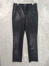 NYDJ Jeans Womens 12 Black