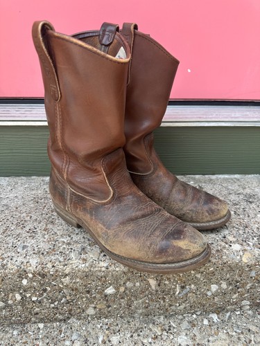 Red wing pecos boots - wing, 8.5d