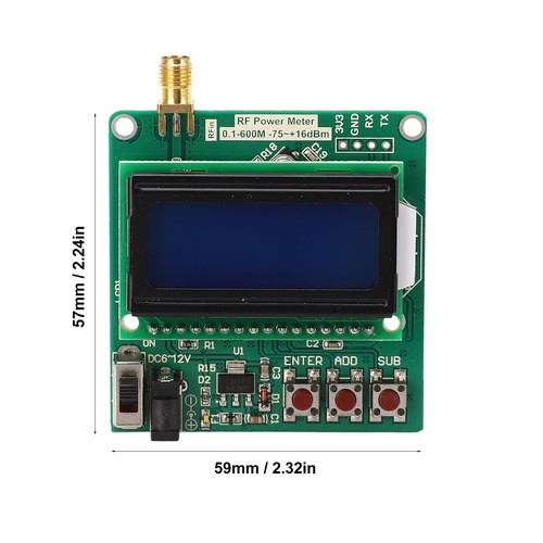 Power meter - meter, rf