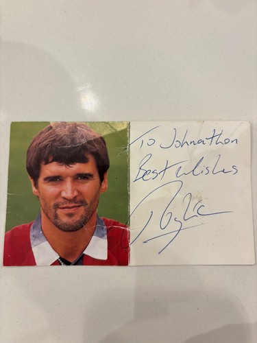 Roy keane signed - roy,