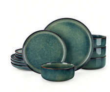 Kitchen Dinnerware Set, Green