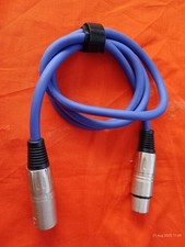 No Bull Nordell Music Gear' Premium XLR Cable (Blue, 1m):