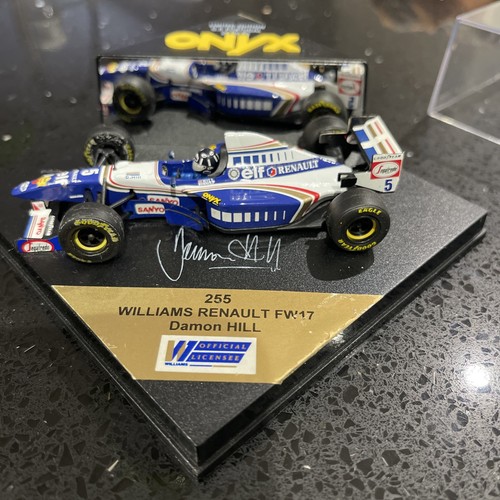 Signed damon hill onyx - hill”onyx, 255