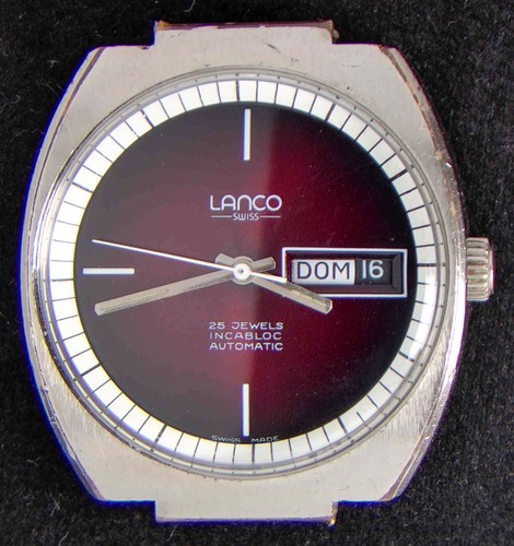 Lanco red wine dial - red,