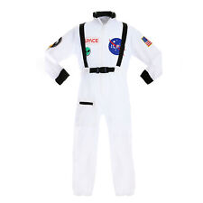 KIDS ASTRONAUT COSTUME BOYS GIRLS SPACEMAN JUMPSUIT CHILDS FANCY DRESS OUTFIT UK