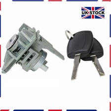 FRONT DOOR LOCK BARREL CYLINDER & 2 KEYS FOR FORD FIESTA VI 2009-2015 1552849 UK