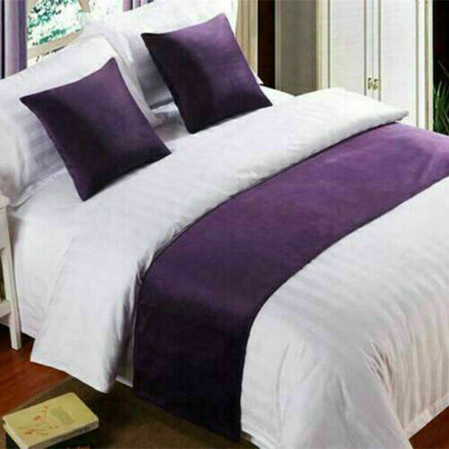 Luxury velvet bed - bed, runner