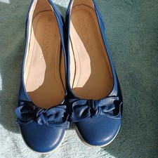 Hotter Jewel navy blue Leather