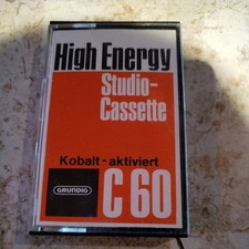 Grundig C-60  blank Cassette Tape (1)