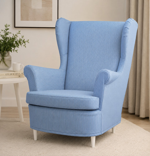 Ikea strandmon slipcover for - ikea,