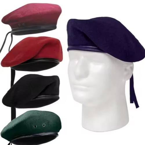 New military beret - beret, wool