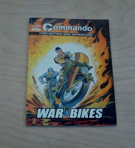 Commando comic war - commando, bikes