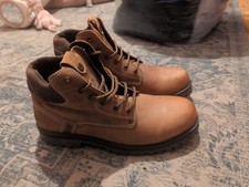 brown leather Wrangler Yuma