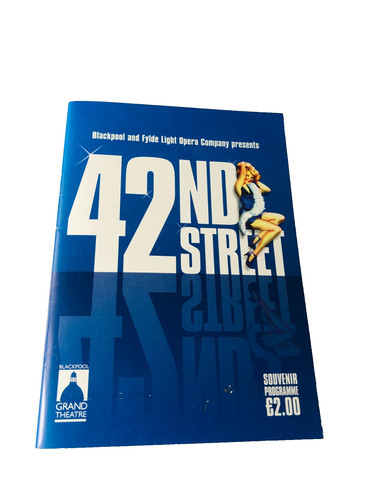 Theatre programme 42nd street - programme,