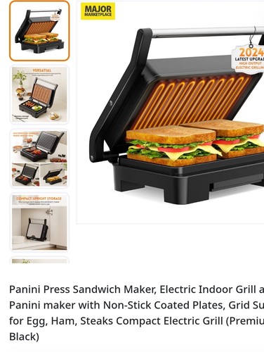 Panini press sandwich maker - press,