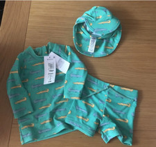 M&S Uv Swim Set Crocodile Long