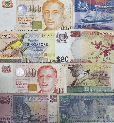 Singaporean dollar banknotes - banknotes,