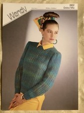 Wendy Dolce Mia knitting