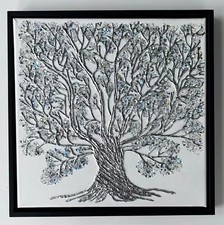 Textured Tree of Life Wall Art