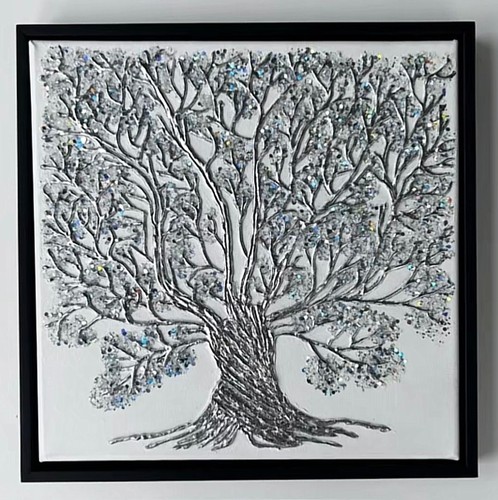 Textured tree life - tree,