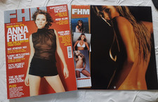FHM magazine No 145 January 2002 plus Calendar - ANNA FRIEL - HEIDI KLUM