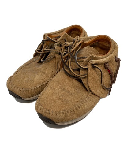 Visvim fbt suede uppers - uppers, sand