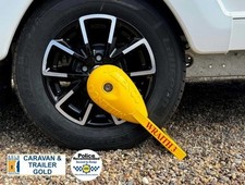 Milenco Wheel Clamp Wraith 3 Compact Lightweight Sold Secure Caravan 7290