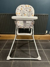 Mothercare Spot Highchair  Easy Clean And Fold Away Brand New