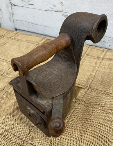 Antique cast iron charcoal - cast,